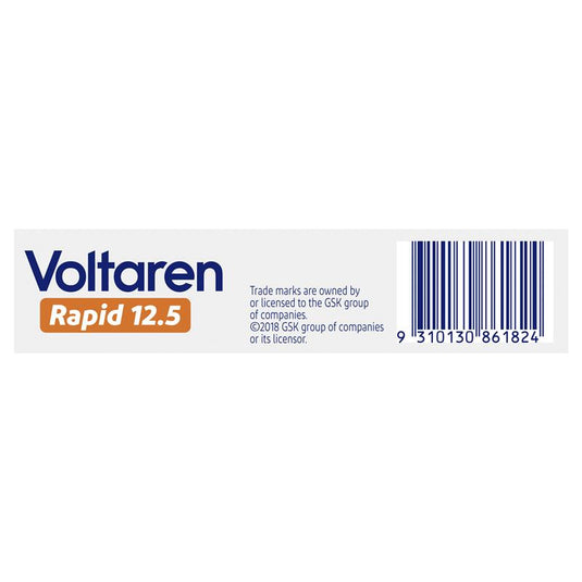 Voltaren Rapid 12.5mg Pain Relief Tablets 20
