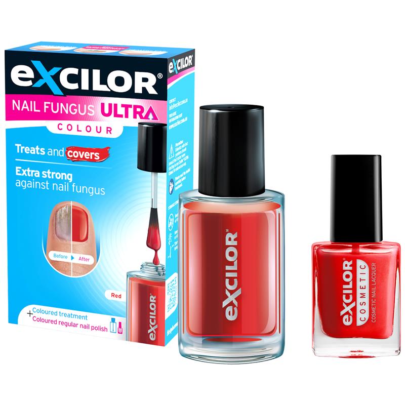 Load image into Gallery viewer, Excilor Ultra Fungal Nail Treatment Colour Red 30ml
