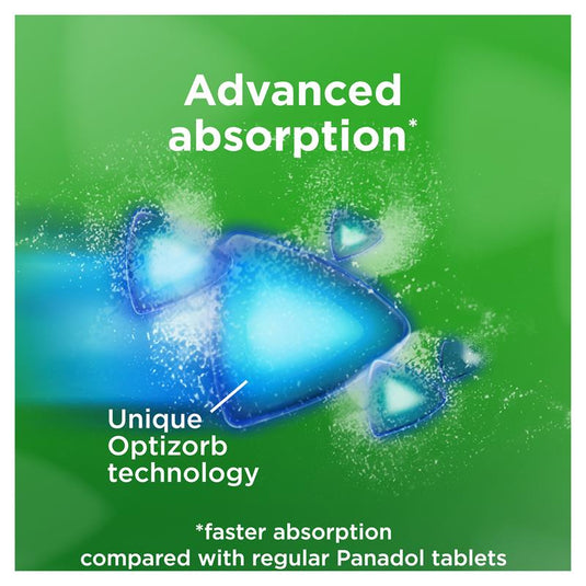 Panadol Optizorb Paracetamol Pain Relief 16 Caplets