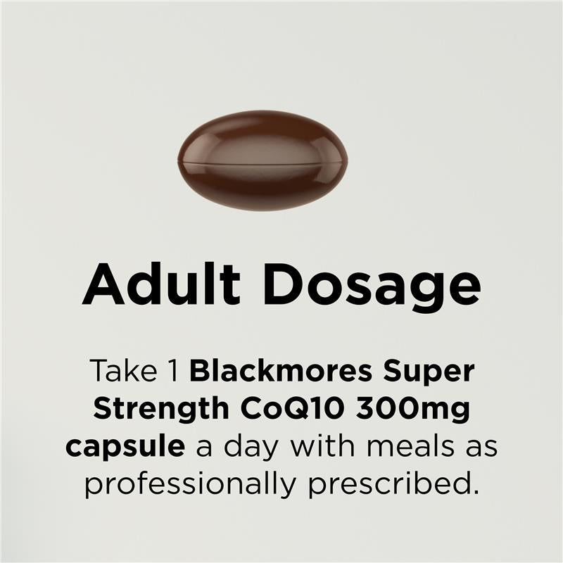 Load image into Gallery viewer, Blackmores Super Strength CoQ10 300mg 90 Capsules Exclusive Size
