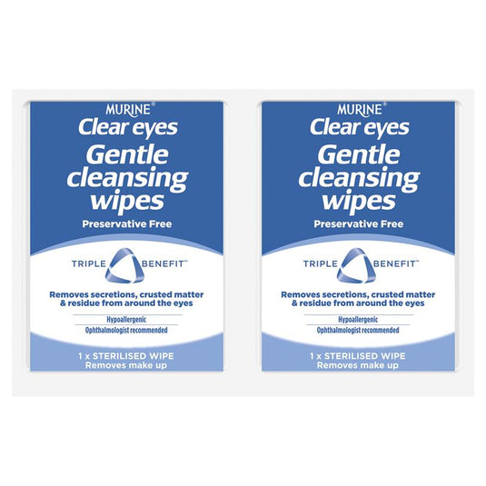 Murine Clear Eyes Wipes