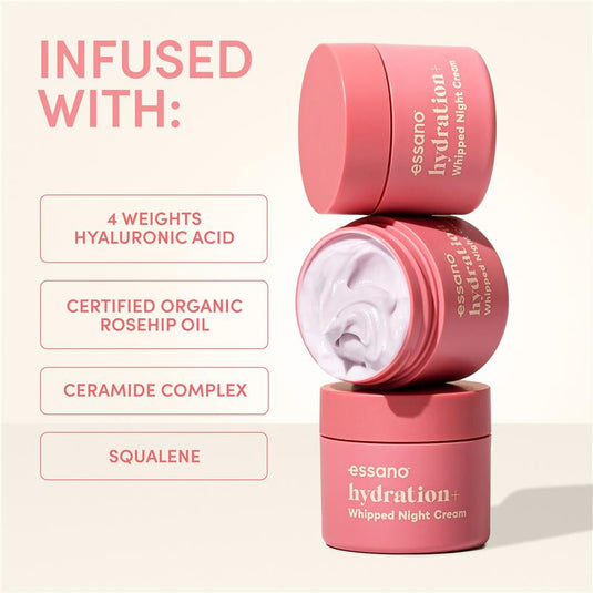 Essano Hydration+ Whipped Night Cream 50ml