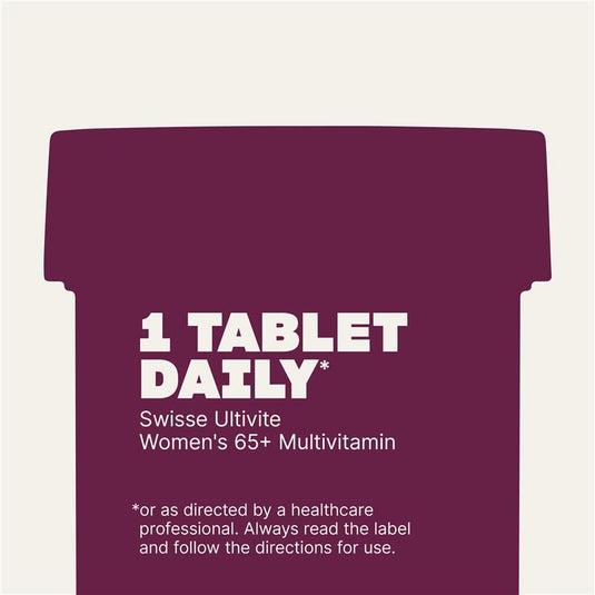 Swisse Womens Multivitamin 65+ 60 Tablets
