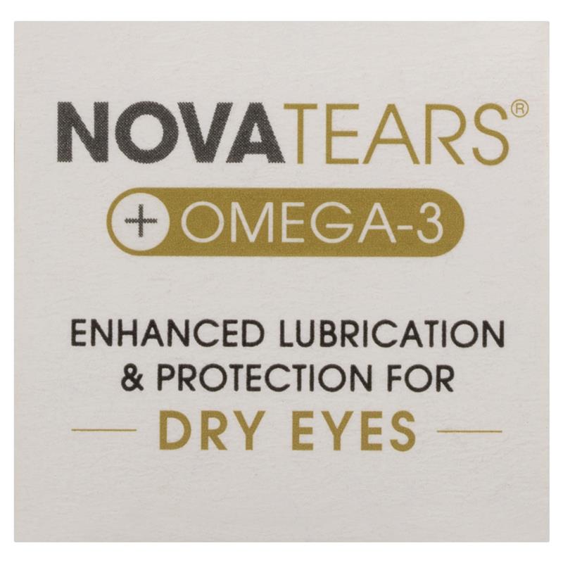 Load image into Gallery viewer, Nova Tears + Omega3 Preservative Free Lubricating Eye Drops 3ml
