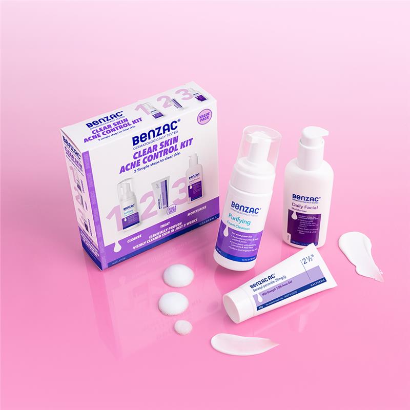 Load image into Gallery viewer, Benzac Acne Control 3 Step Acne Starter Kit
