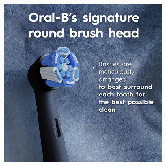 Oral B Power Toothbrush iO Advanced Clean Refills Black 4 Pack