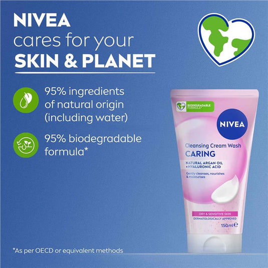 NIVEA Daily Essentials Gentle Face Wash Cleanser 150ml