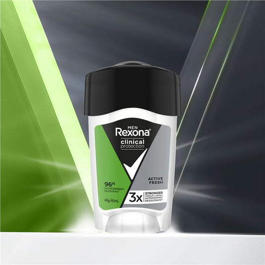 Rexona Men Clinical Protection Antiperspirant Cream Stick Active Fresh 45ml