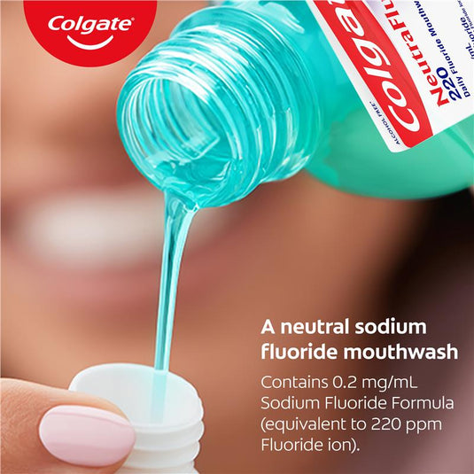 Colgate NeutraFluor 220 Daily Fluoride Mouthwash Mint 473mL