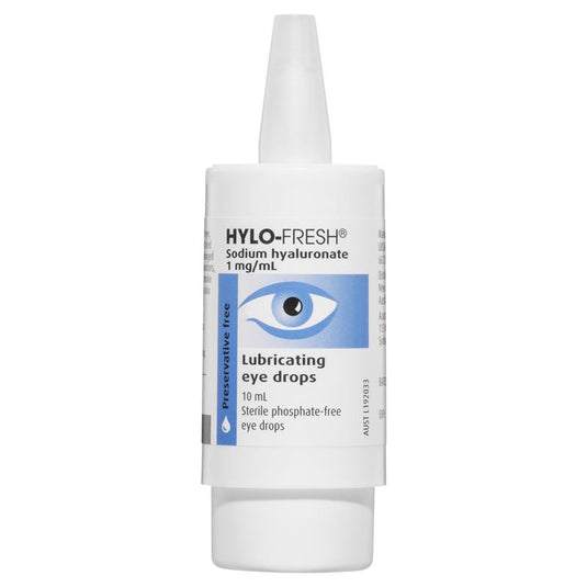 Hylo Fresh 1mg Preservative Free Eye Drops 10ml