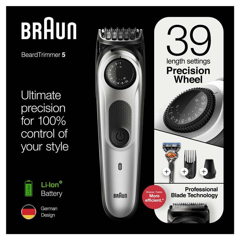 Load image into Gallery viewer, Braun Series 5 Beard Trimmer &amp; Hair Clipper For Men BT5260
