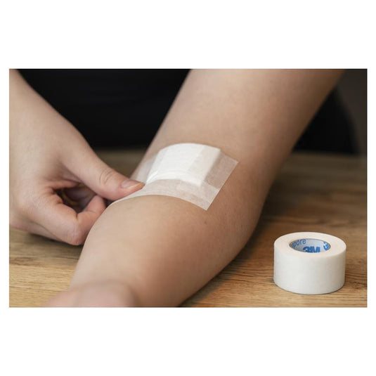 Nexcare Micropore Gentle Paper Tape White 25.4mm x 9.14m