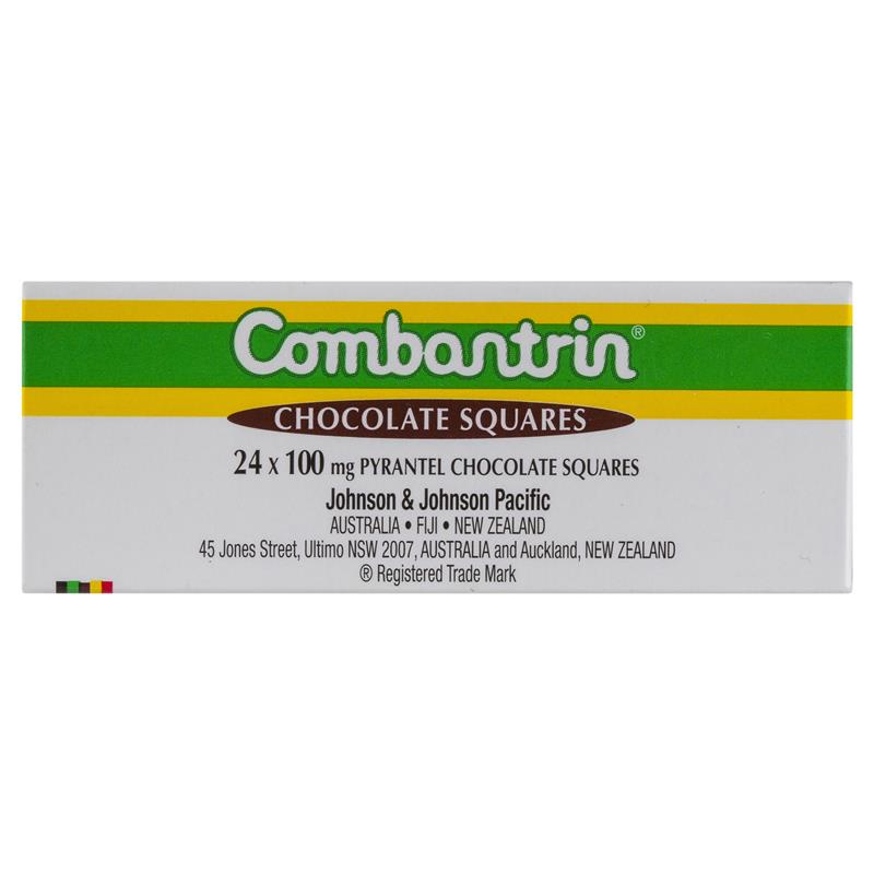 Load image into Gallery viewer, Combantrin Chocolate Squares 24

