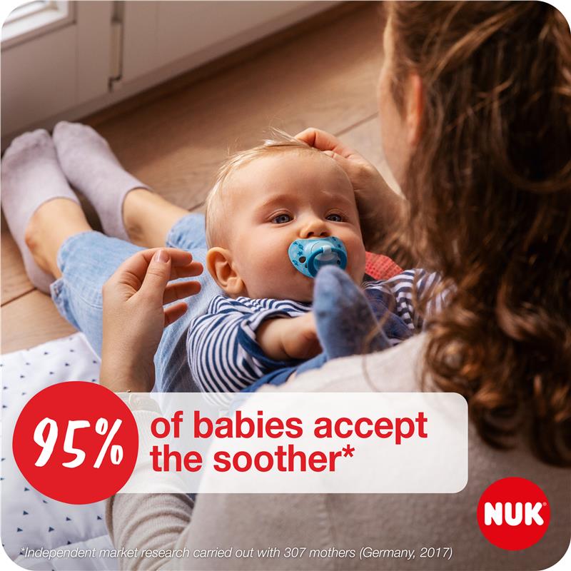Load image into Gallery viewer, Nuk Signature Soother Silicone 6-18 Months 2 Pack
