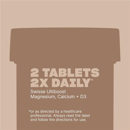 Swisse Magnesium Calcium + Vitamin D 200 Tablets