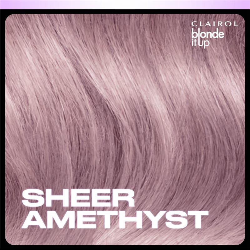 Load image into Gallery viewer, Clairol Blonde It Up Crystal Glow Semi Permanent Toner Sheer Amethyst
