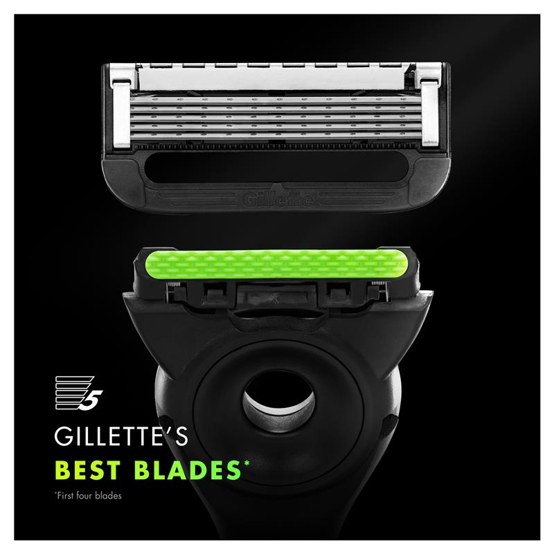 Load image into Gallery viewer, Gillette Labs Exfoliating Razor with Magnetic Stand + 4 Blade Refills
