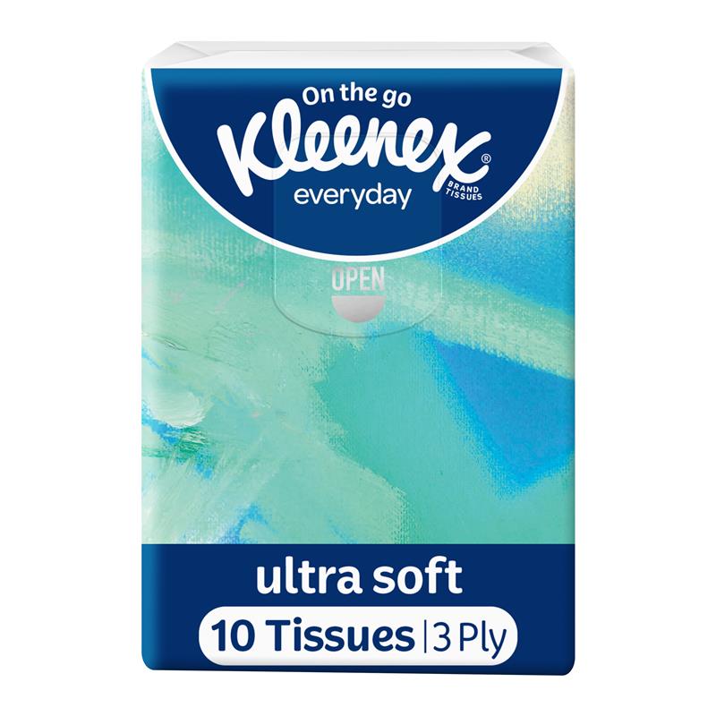 Load image into Gallery viewer, Kleenex Ultra Soft Pocket Tissues 10
