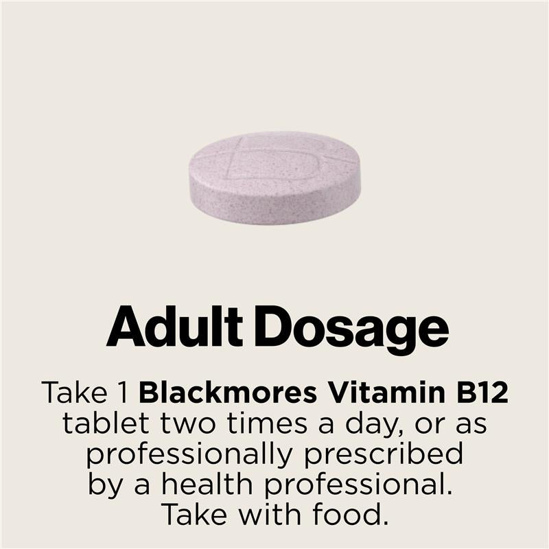 Load image into Gallery viewer, Blackmores B12 100MCG 150 Tablets
