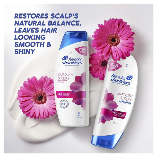 Head & Shoulders Smooth & Silky Anti-Dandruff Conditioner 400mL