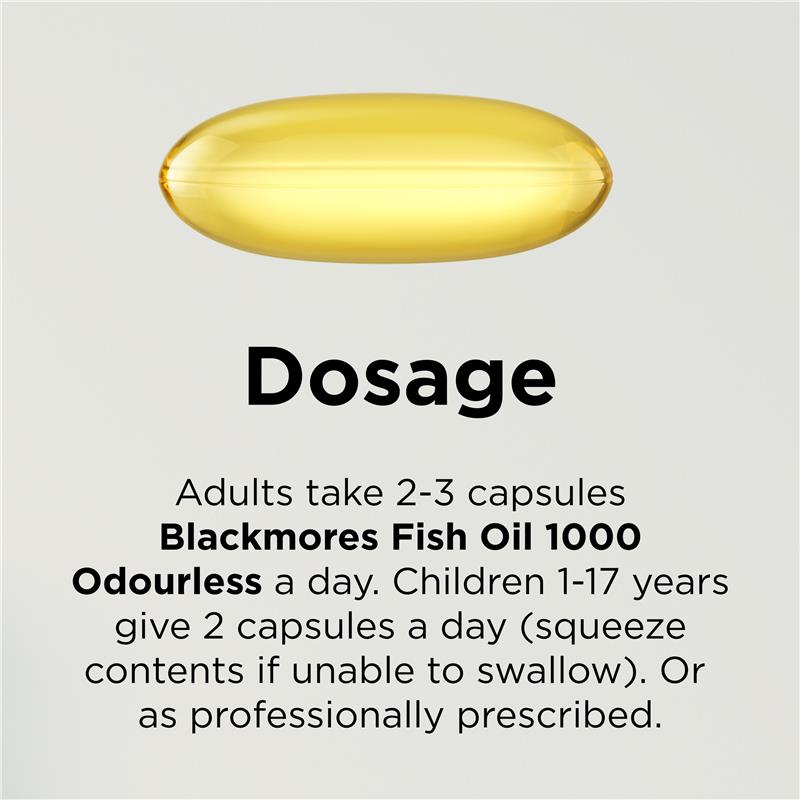 Load image into Gallery viewer, Blackmores Odourless Fish Oil 1000mg 400 Capsules
