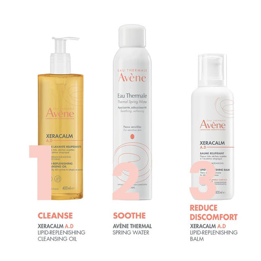 Avene XeraCalm A.D Cleansing Oil 400ml - Cleanser for eczema-prone skin