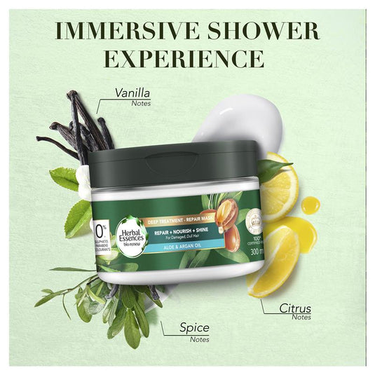 Herbal Essences Bio Renew Argan Oil & Aloe Deep Repair Mask 300ml