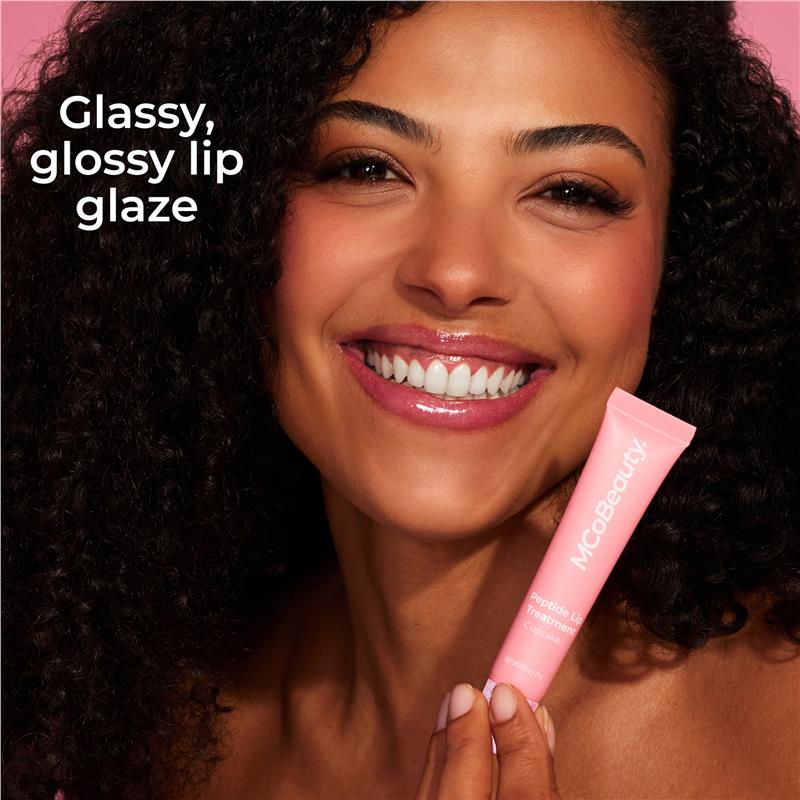 Load image into Gallery viewer, MCoBeauty Peptide Lip Treatment Cupcake Shimmer
