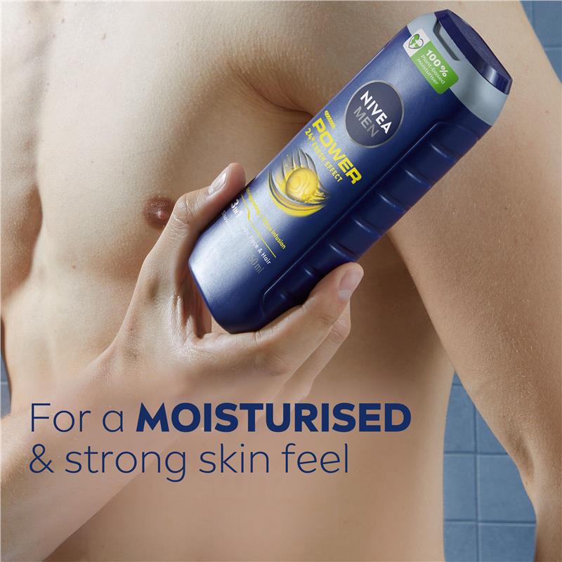 Load image into Gallery viewer, NIVEA MEN Power Refresh 3-IN-1 Shower Gel Body Wash 500ml
