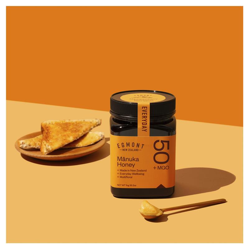 Load image into Gallery viewer, Egmont Honey MGO 50+ Multifloral Manuka 1000g
