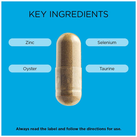 GO Healthy Oyster Plus Zinc 1-A-DAY 120 Capsules