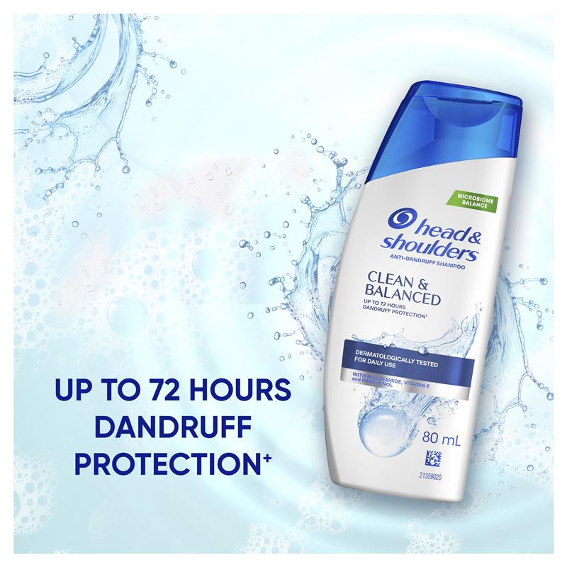 Load image into Gallery viewer, Head &amp; Shoulders Clean and Balanced Shampoo 80ml
