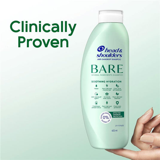Head & Shoulders BARE Soothing Hydration Shampoo 400ml