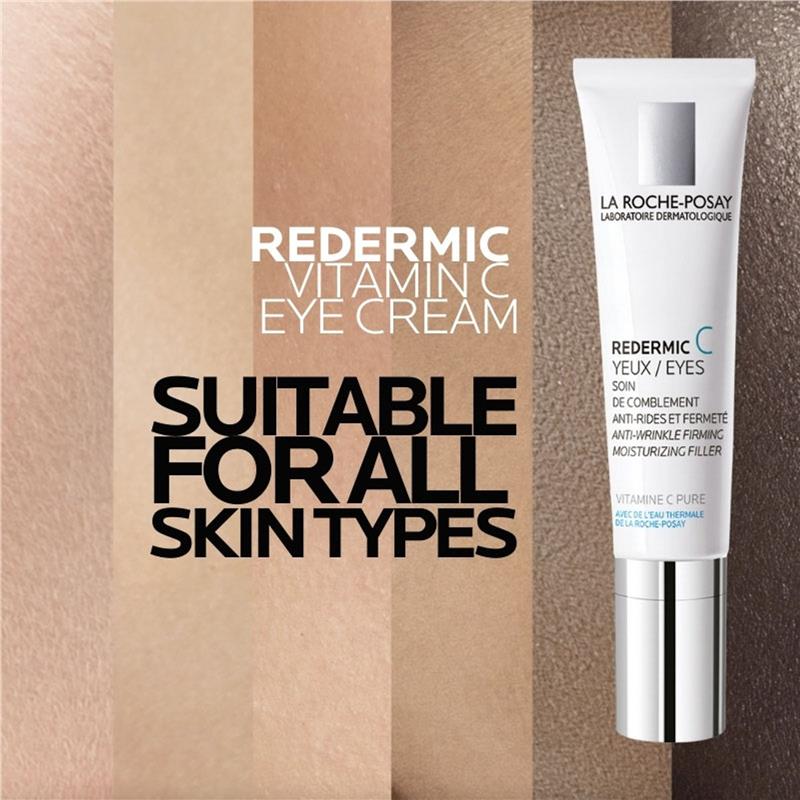 Load image into Gallery viewer, La Roche-Posay Redermic Vitamin C Anti-Ageing Eye Cream 15ml

