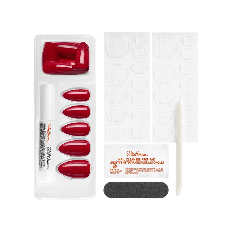 Load image into Gallery viewer, Sally Hansen Salon Effects Perfect Press-On ASAP Apple 30 Pieces
