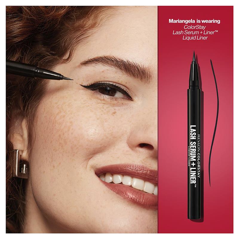 Load image into Gallery viewer, Revlon ColorStay Lash Serum + Liner Liquid Liner Blackest Black
