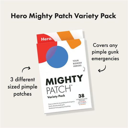 Hero Mighty Patch Variety 38pk
