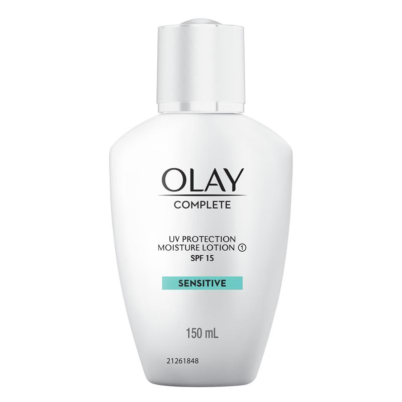 Load image into Gallery viewer, Olay Complete UV Protection Moisturiser Lotion Sensitive SPF15 150mL
