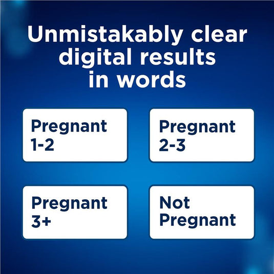 Clearblue Digital Pregnancy Test Weeks Indicator 2 Tests