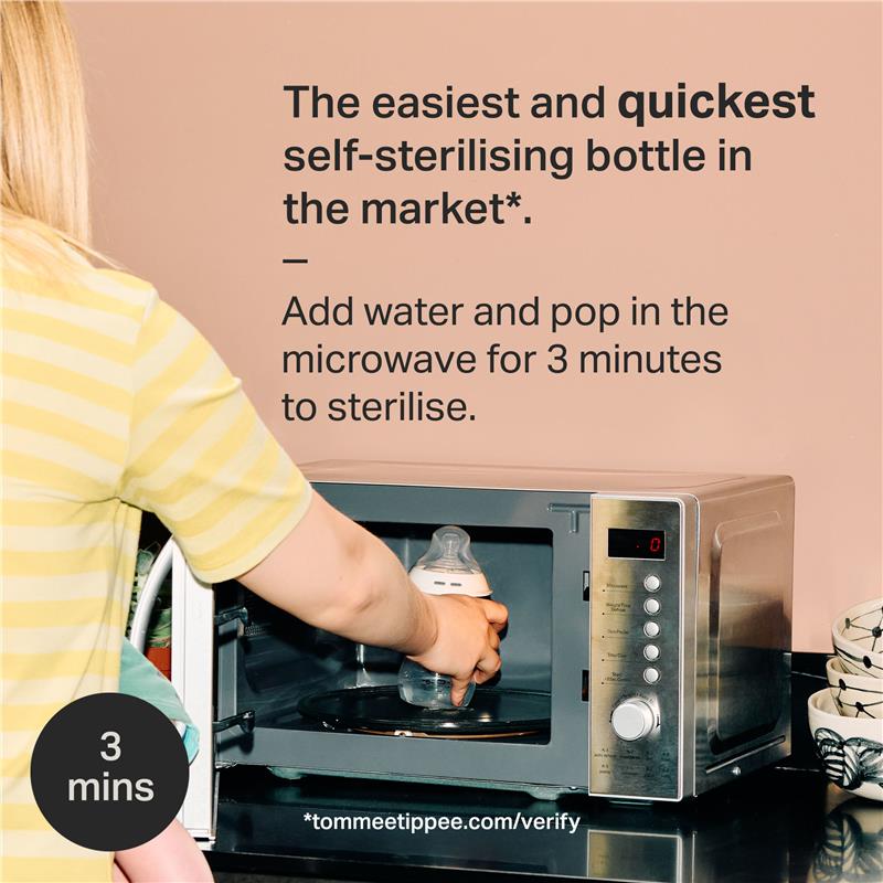 Load image into Gallery viewer, Tommee Tippee Natural Start 260ml PPSU Bottle Slow Teat
