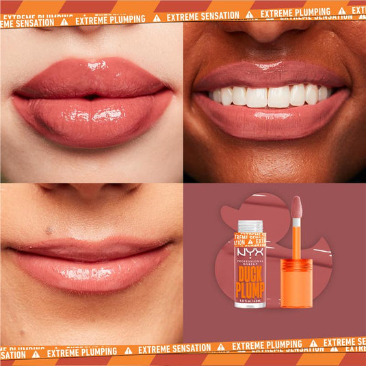 NYX Duck Plump Lip Plump Gloss Nude Swings