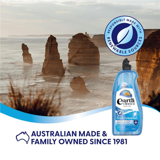 Earth Choice Toilet Cleaner Aqua Fresh 750ml