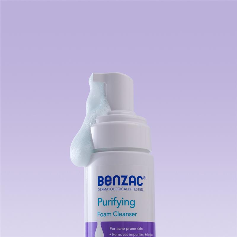 Load image into Gallery viewer, Benzac Purifying Foam Cleanser 130ml

