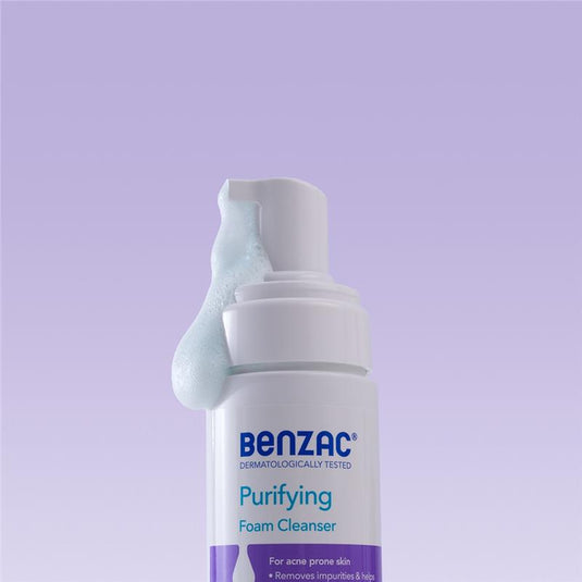 Benzac Purifying Foam Cleanser 130ml