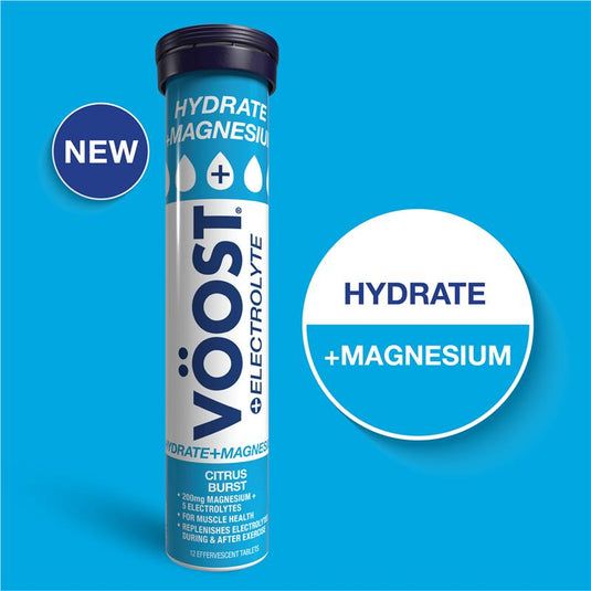 Voost Hydrate + Magnesium Citrus Burst Effervescent Tablets 12 Pack