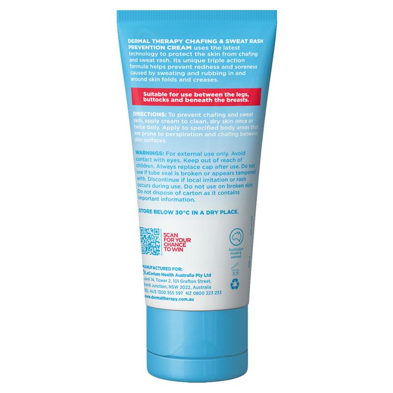 Load image into Gallery viewer, Dermal Therapy Chafing &amp; Sweat Rash Cream 75g
