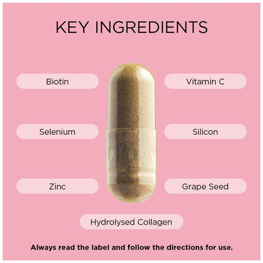 GO Healthy Hair Skin Nails Plus 100 Hard Capsules