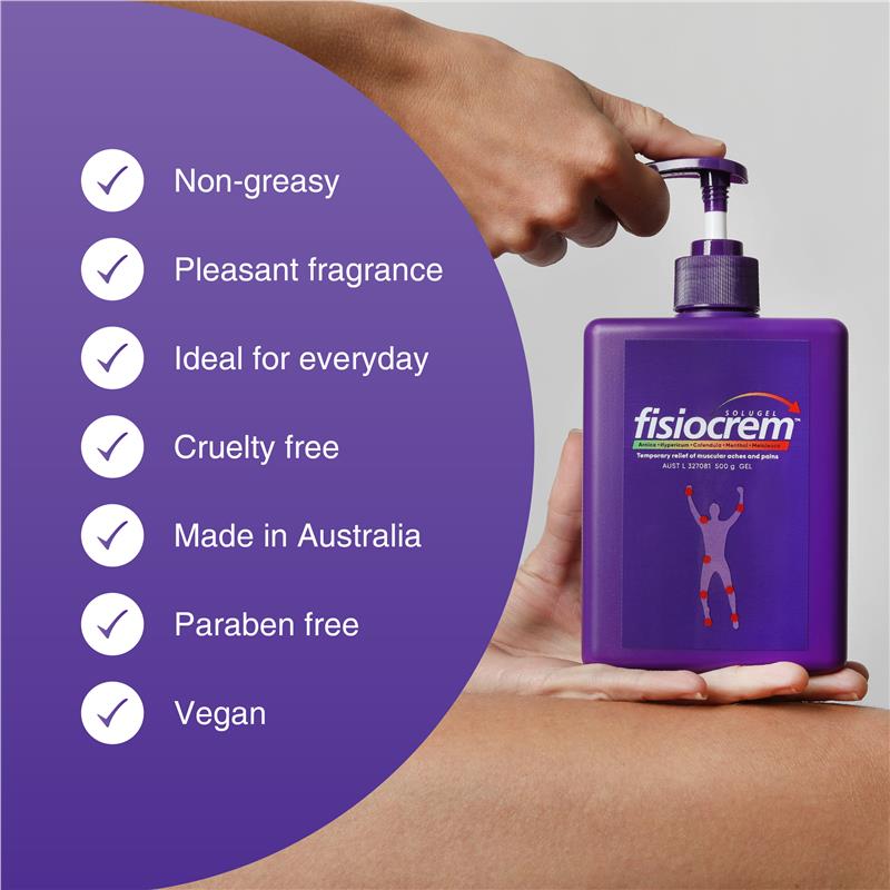 Load image into Gallery viewer, Fisiocrem Solugel Pump 500g
