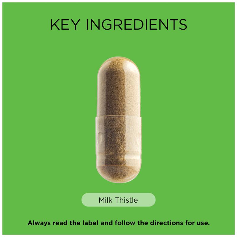 Load image into Gallery viewer, Go Healthy Milk Thistle 50000mg 1-A-Day 120 Vege Capsules Exclusive Size

