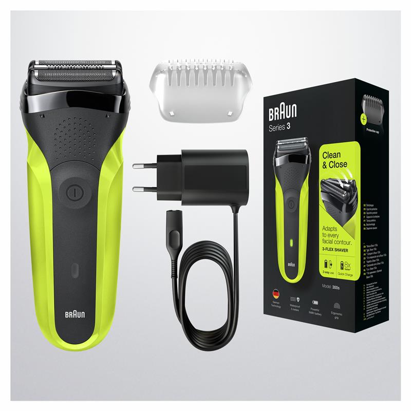 Load image into Gallery viewer, Braun Series 3 Electric Shaver For Men 300S
